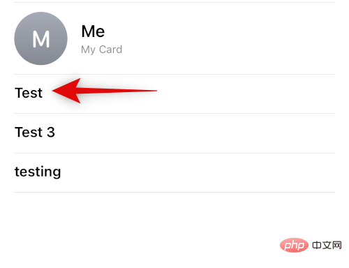 如何在 iPhone 上隐藏联系人