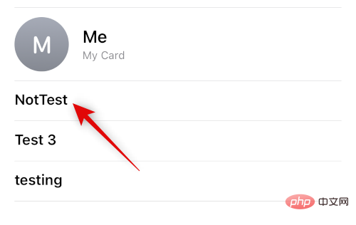 如何在 iPhone 上隐藏联系人