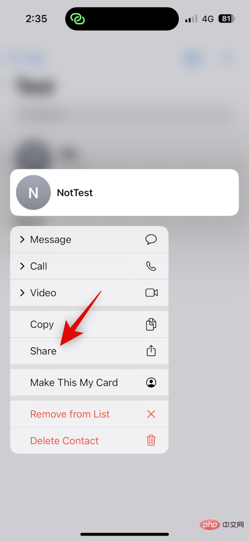 How to hide contacts on iPhone