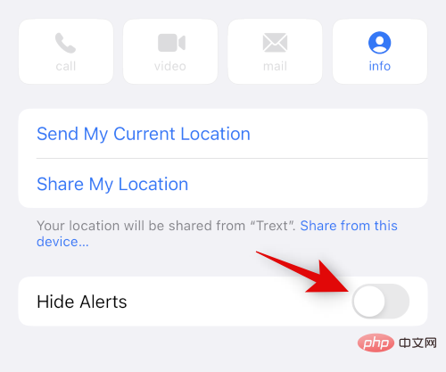 How to hide contacts on iPhone