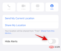 How to hide contacts on iPhone