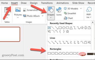Comment insérer une image dans une forme dans PowerPoint