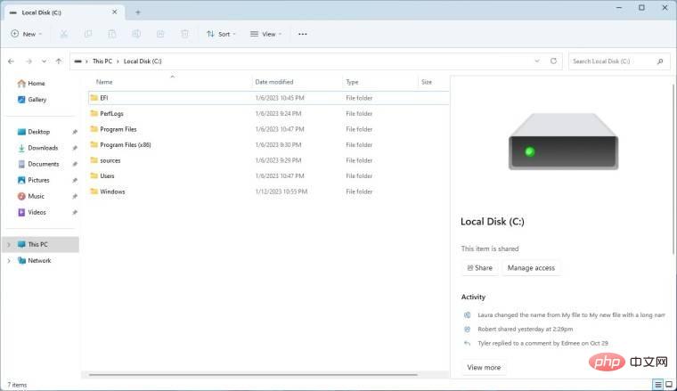 新图像表明即将推出的 Windows 11 文件资源管理器是微软的重大重新设计