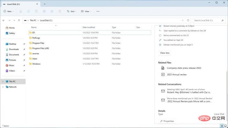新图像表明即将推出的 Windows 11 文件资源管理器是微软的重大重新设计
