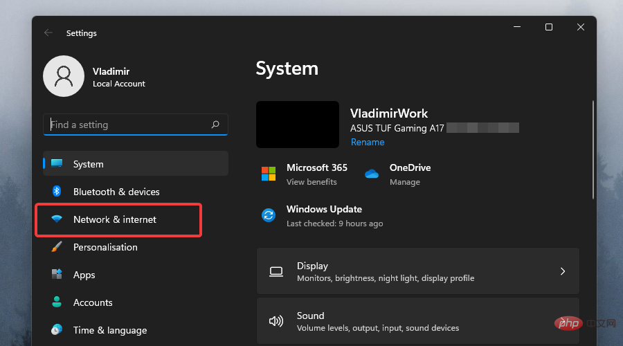 Cara membuat tempat liputan mudah alih pada Windows 11