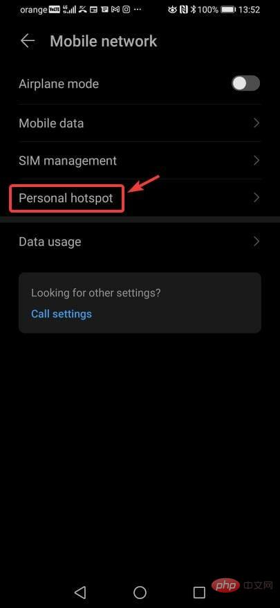 Cara membuat tempat liputan mudah alih pada Windows 11