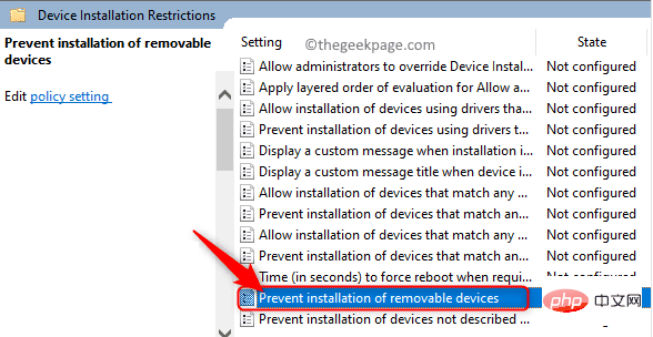 How to prevent removable devices from being installed on Windows 11/10