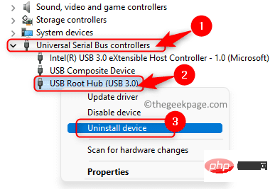Unknown USB device, device enumeration bug fix on Windows 11/10
