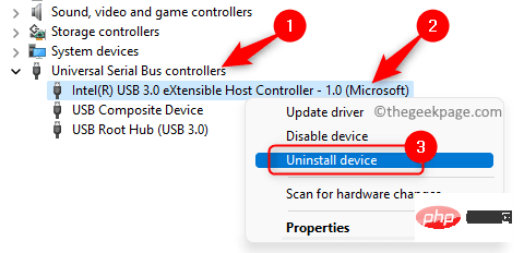 Unknown USB device, device enumeration bug fix on Windows 11/10