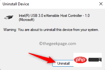 Unknown USB device, device enumeration bug fix on Windows 11/10