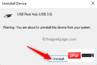 Unknown USB device, device enumeration bug fix on Windows 11/10