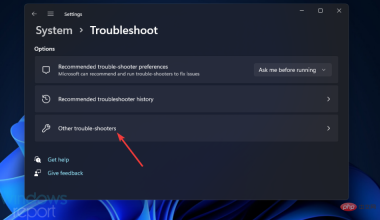 Windows 更新：出了点问题。稍后尝试重新打开设置