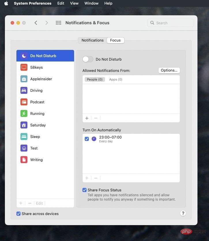 Comment gérer les notifications dans macOS Monterey