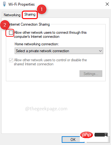 如何在 Windows 10 中禁用 Internet 连接共享