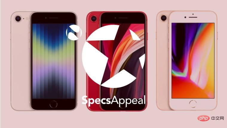 规格上诉：iPhone SE 3 vs iPhone SE 2 vs iPhone 8