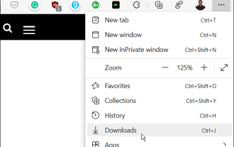 Bagaimana untuk mengosongkan sejarah muat turun pelayar Microsoft Edge?