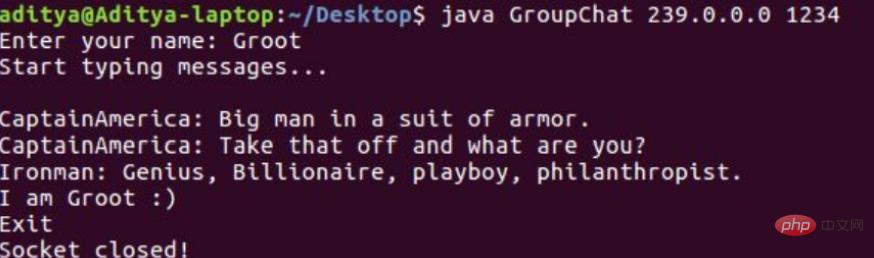 Java怎么使用MulticastSocket实现群聊应用程序