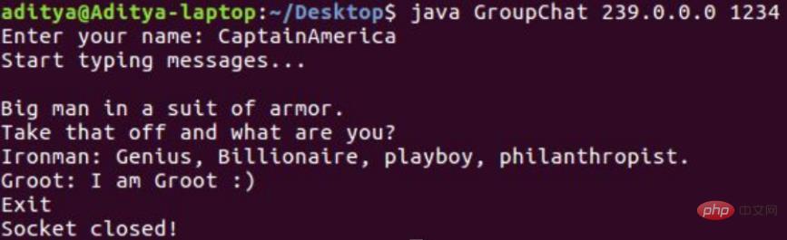 Java怎么使用MulticastSocket实现群聊应用程序