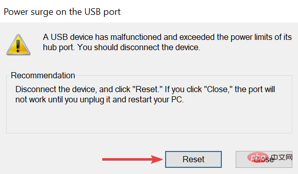 电源浪涌后USB端口不工作？应用这些修复