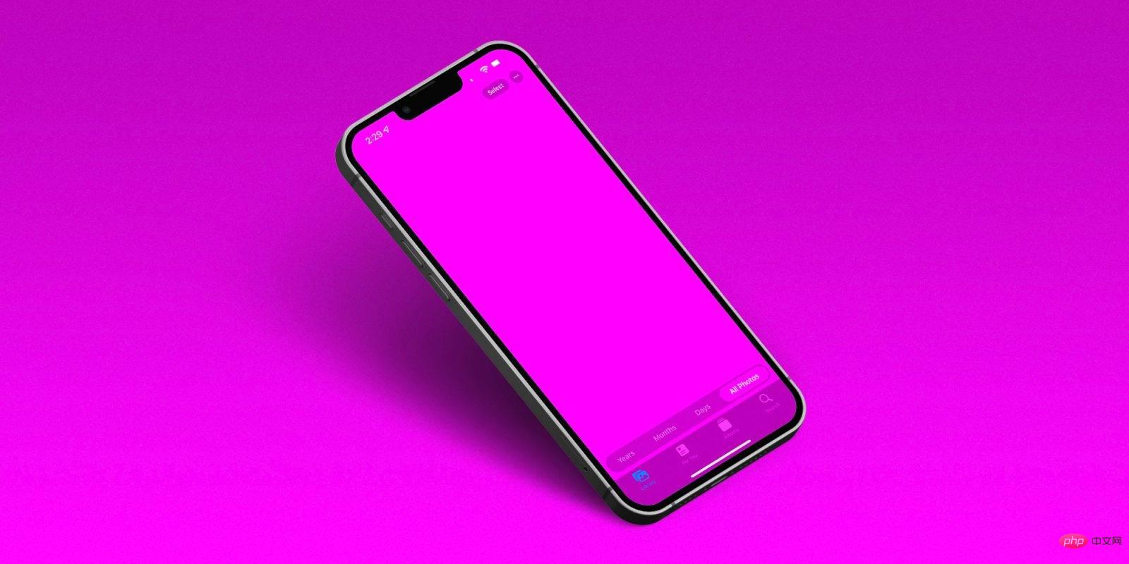在 iphone 13 上看到粉红色的屏幕？这是解决方法