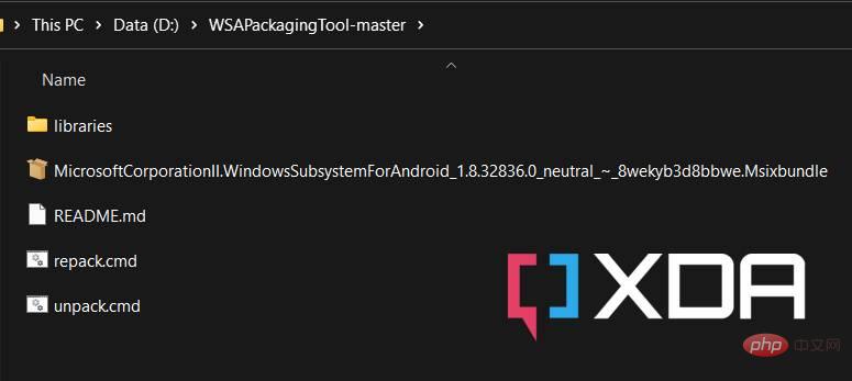 WSAPackagingTool 可以更轻松地修改适用于 Android 的 Windows 子系统