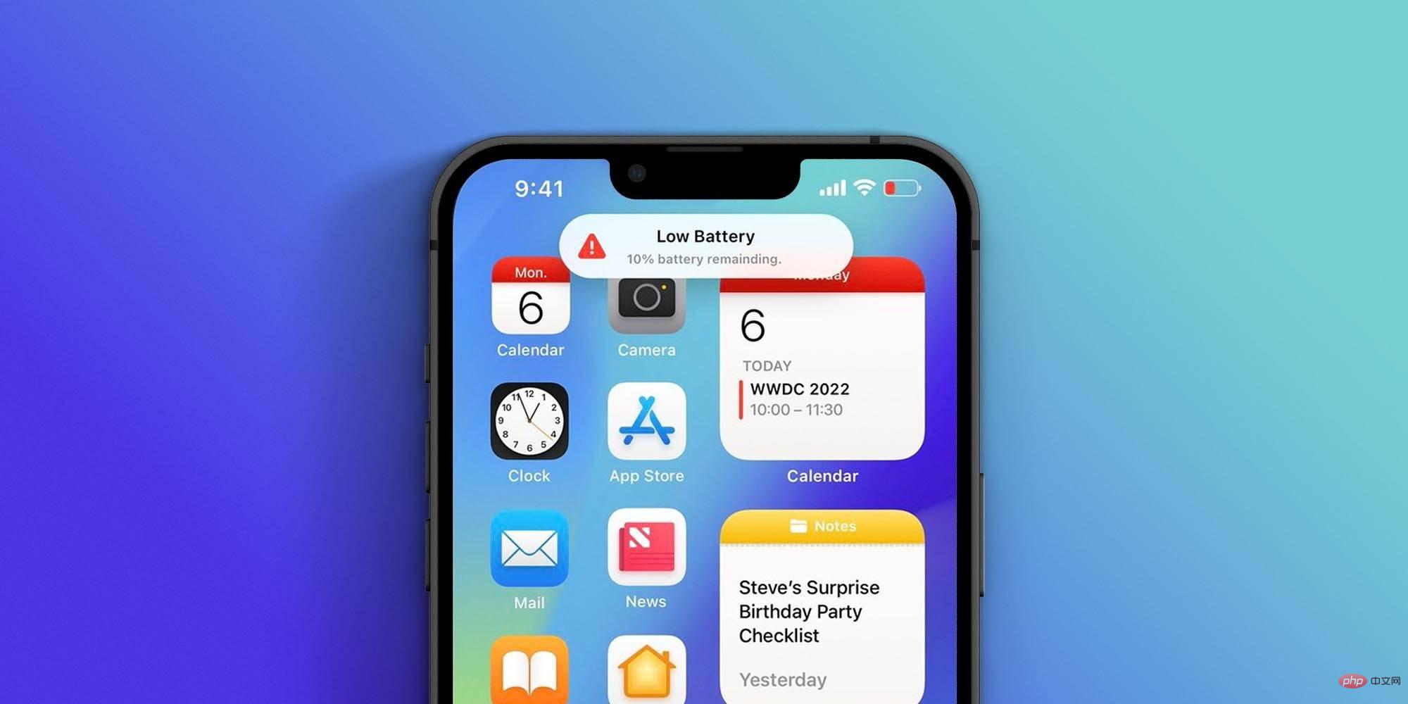 功能要求:iOS 16 应该让 Low Power Battery 弹出音量 HUD 大修