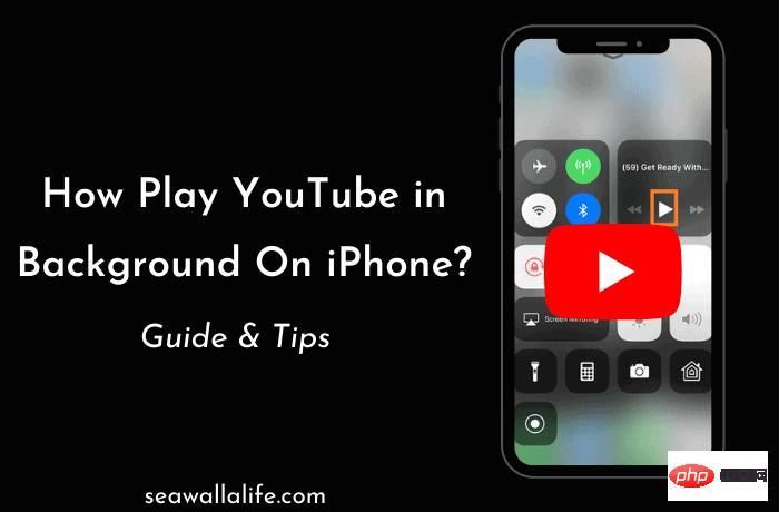 如何在iPhone 13上的后台播放YouTube?