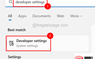 Bagaimana untuk mendayakan mod pembangun dalam Windows 11