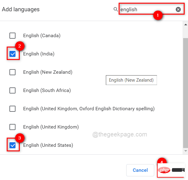 如何在 Windows PC 上更改 Google Chrome 中的显示语言