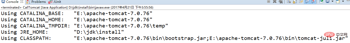 Java怎么开启和关闭tomcat服务器