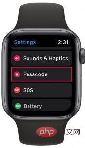 如何在 Apple Watch 上启用或禁用手腕检测