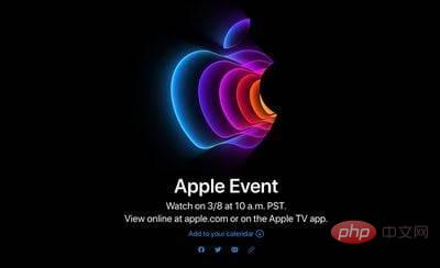 如何观看 3 月 8 日星期二的“Peek Performance”Apple 活动