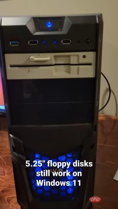 实测证实5.25 寸Floppy 软盘仍能正常在Windows 11 使用