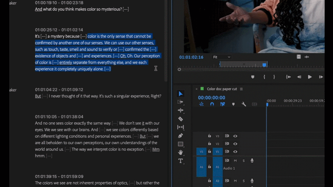 AI加持，编辑文本剪视频：Adobe推倒了视频创作的门槛