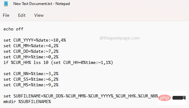 如何根据当前时间戳创建文件/文件夹并为其命名