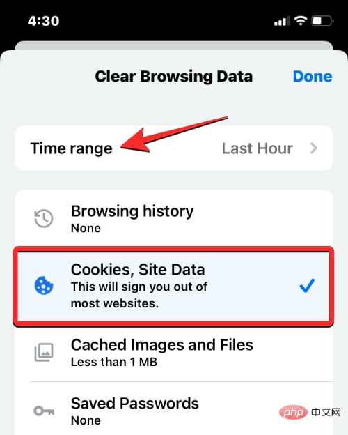 删除 iPhone 上的 cookie：分步教程
