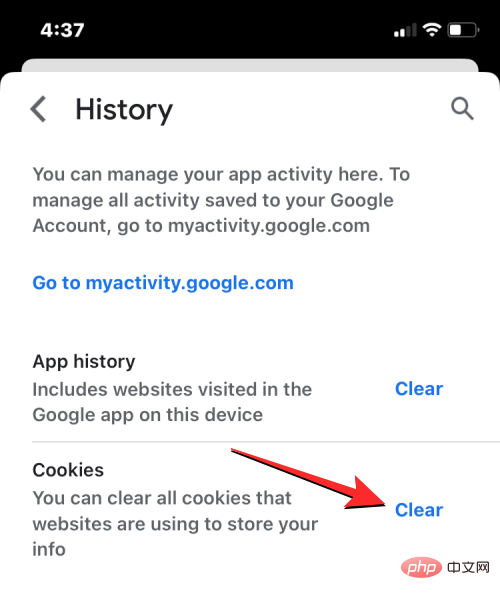 删除 iPhone 上的 cookie：分步教程