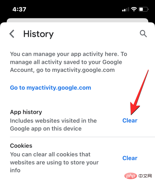 删除 iPhone 上的 cookie：分步教程