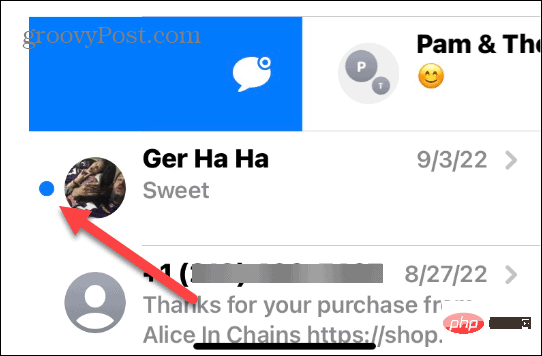 如何在 iPhone 上将邮件标记为未读