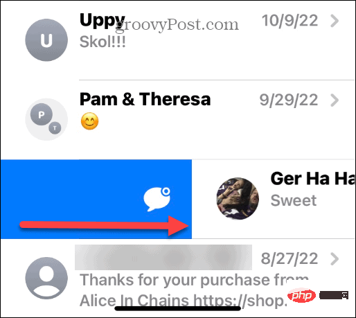 如何在 iPhone 上将邮件标记为未读