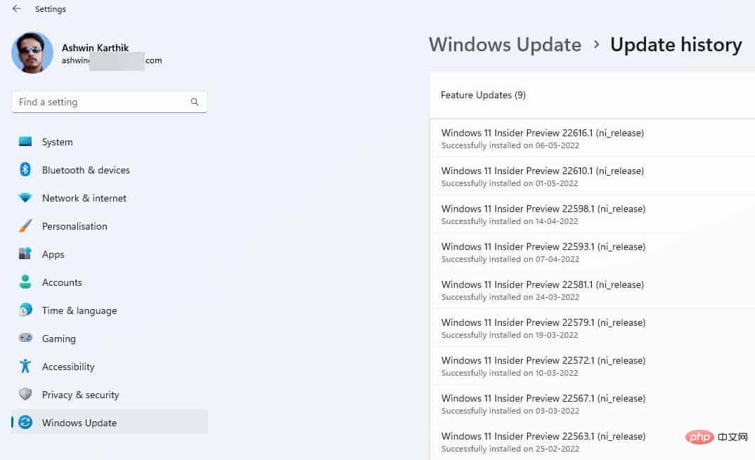 Windows 11 Insider Preview Build 22616 带来了控制器栏并恢复了在系统托盘中重新排列图标的选项