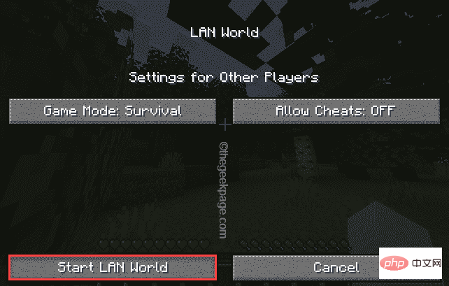 如何修复 Minecraft LAN 在 Windows 11 或 10 中未显示的问题