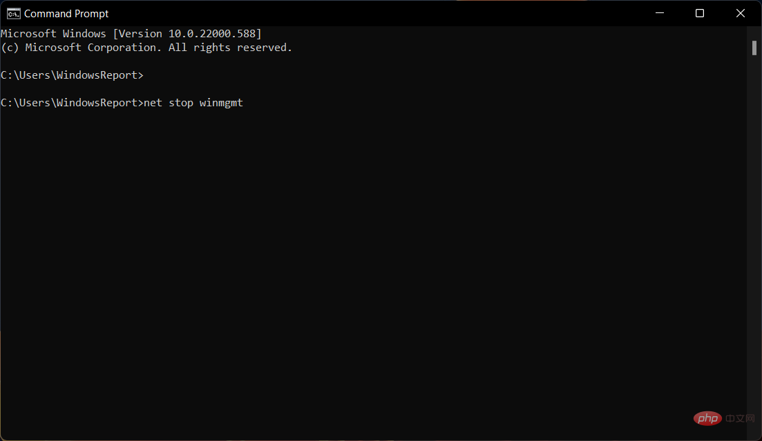 如何修复未找到 Wmic 别名