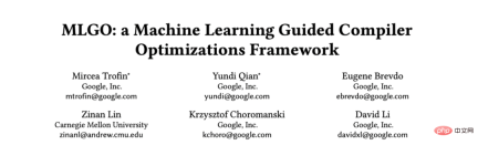 内存减少3%-7%!谷歌提出用于编译器优化的机器学习框架 MLGO
