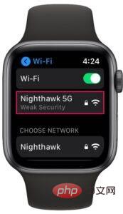 如何在 Apple Watch 上使用私有 MAC 地址