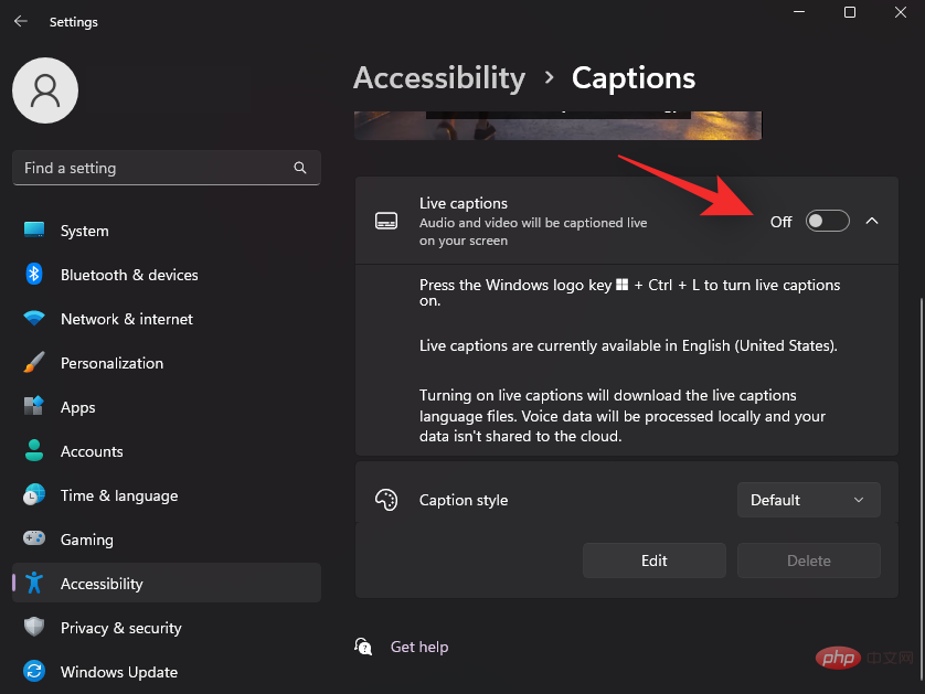 Windows 11에서 시스템 전체 라이브 자막을 사용하는 방법