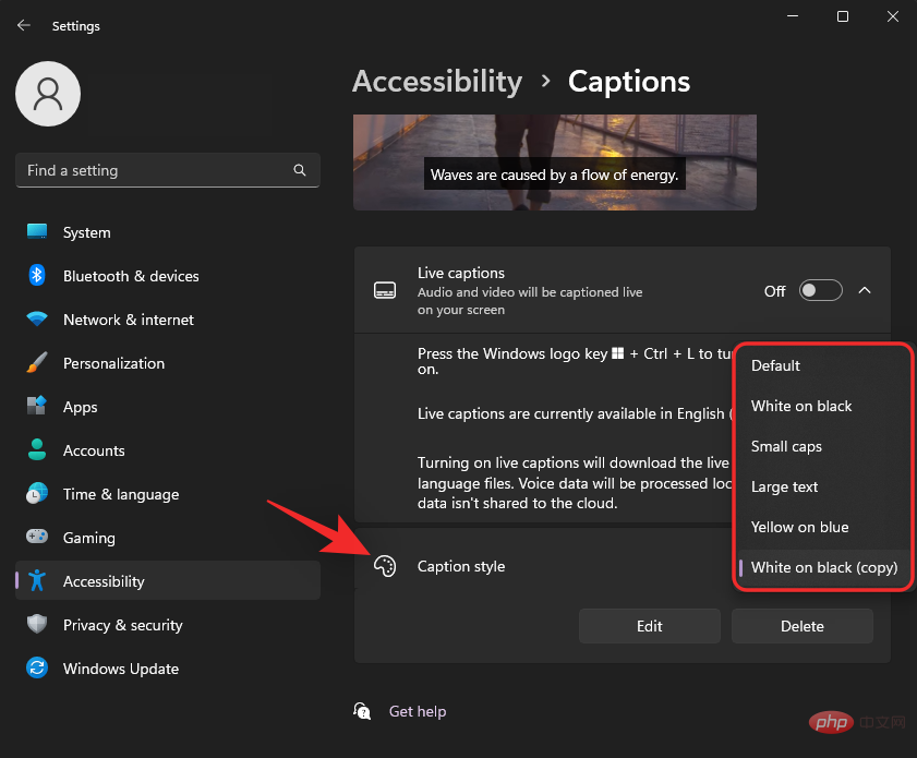 如何在 Windows 11 上使用系统范围的实时字幕