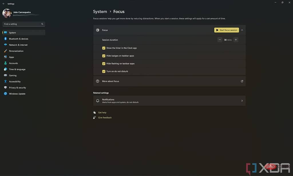 如何在 Windows 11 上自定义通知设置