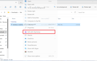 Windows 11 : Comment supprimer l'édition avec Clipchamp du menu contextuel de l'Explorateur de fichiers