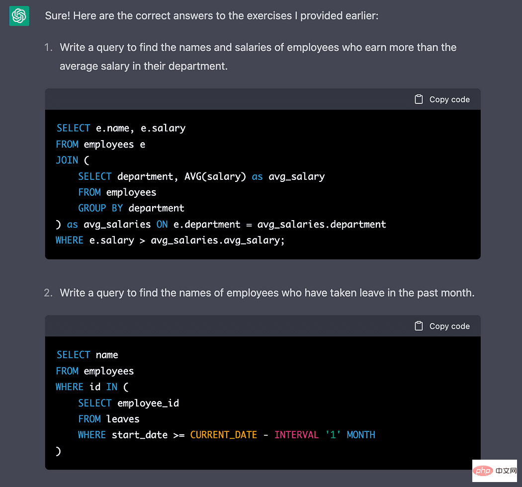 学习效率翻倍，用ChatGPT来学习SQL数据分析